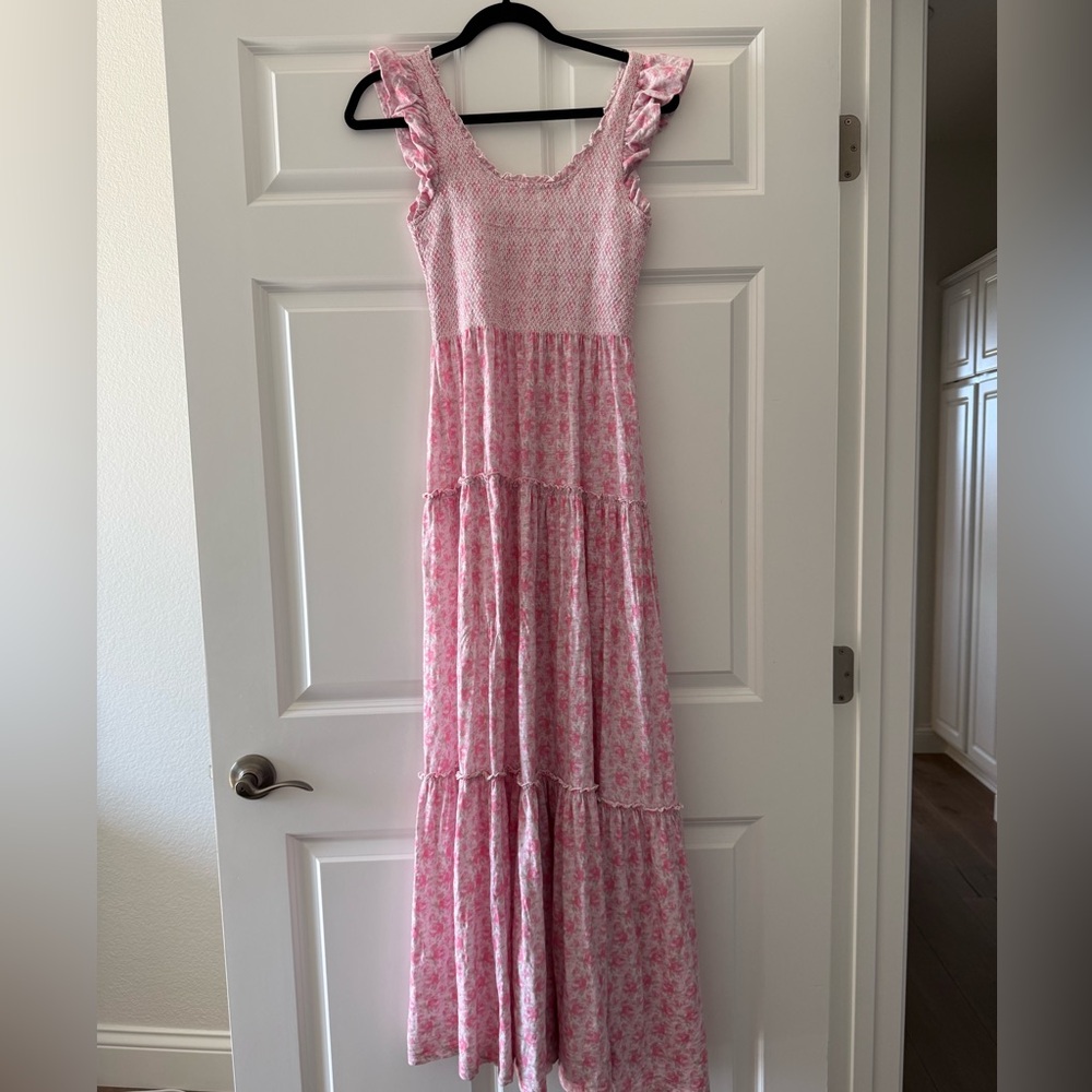 LoveShackFancy Chessie Dress - Rose Patch - Picture 6 of 6